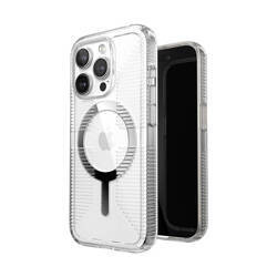 Speck Gemshell Grip + MagSafe - Etui do iPhone 15 Pro (Clear / Chrome Finish) (150503-3223)