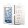 Guess Porcelain Collection - Etui iPhone 14 Plus (niebieski) (GUHCP14MHGPLHB)