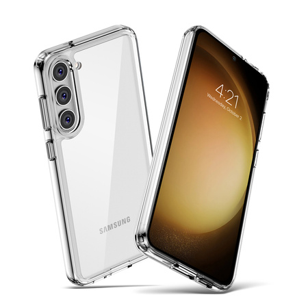 Crong Crystal Shield Cover - Etui Samsung Galaxy S23 (przezroczysty) (CRG-CSHC-SGS23-TRS)