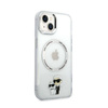 Karl Lagerfeld IML NFT Karl & Choupette MagSafe - Etui iPhone 14 Plus (przezroczysty) (KLHMP14MHNKCIT)