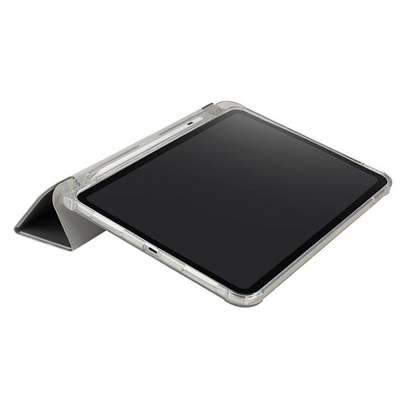 Tucano Satin Case – Etui do iPad 10.9" (2022) w/Magnet & Stand up z uchwytem Apple Pencil (srebrny) (IPD1022ST-SL)