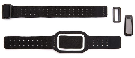 Griffin Sleep Sport Band - Sportowa opaska na rękę do Fitbit, Jawbone i Sony SmartBand (czarny) (GB40139)