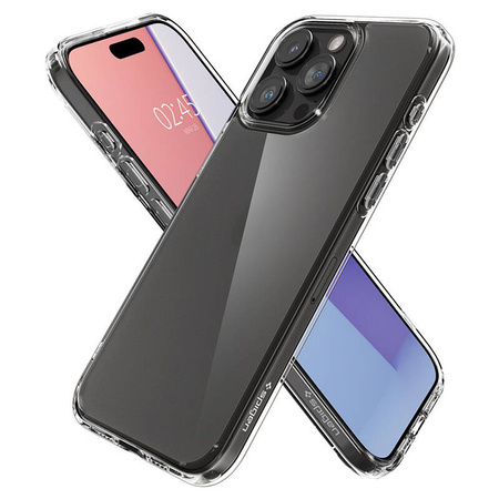 Spigen Ultra Hybrid - Etui do iPhone 15 Pro (Frost Clear) (ACS06708)