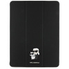 Karl Lagerfeld Book Cover Saffiano Magnetic Karl & Choupette - Etui iPad Air 13” M3 (2025) / iPad Air 13” M2 (2024) (czarny) (KLFC13RM24SAKCK)