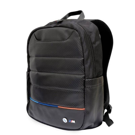 BMW Carbon&Nylon Tricolor - Plecak na notebooka 16" (czarny) (BMBP15PUCARTCBK)