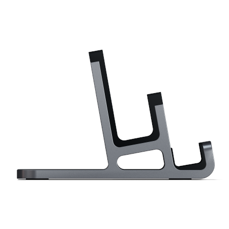 Satechi Dual Vertical Laptop Stand - aluminowa podstawka na laptopa oraz iPada - gwiezdna szarość (ST-ADVSM)