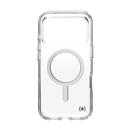 Speck Presidio Perfect Clear MagSafe - Etui iPhone 17 Pro (Clear / Silver) (150972-3240)