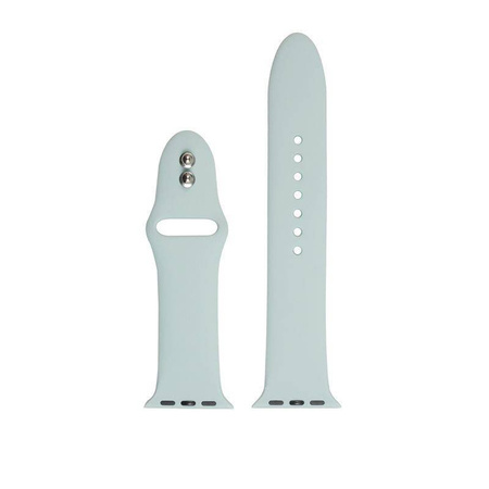 Crong Liquid - Pasek do Apple Watch 38/40/41/42 mm (miętowy) (CRG-40LQB-GRN)