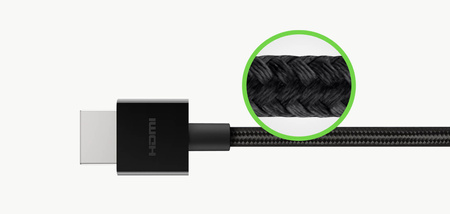 Belkin kabel Ultra HD High Speed HDMI 2.1 M/M - 2M - czarny (AV10176BT2M-BLK)