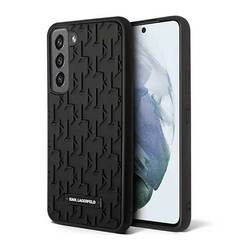 Karl Lagerfeld Monogram 3D Pattern - Etui Samsung Galaxy S23 (czarny) (KLHCS23SRUPKLPK)