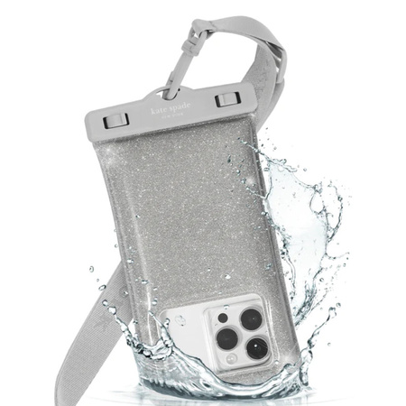 Kate Spade New York Waterproof Floating Pouch - Etui wodoodporne do smartfonów do 6.7" (That Sparkle) (KS053076)