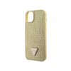 Guess Rhinestone Triangle - Etui iPhone 14 (złoty) (GUHCP14SHDGTPD)
