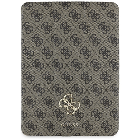 Guess Magnetic 4G Big Logo - Etui iPad Air 11” M3 (2025) / iPad Air 11” M2 (2024) (brązowy) (GUFC11RM24PS4SGW)