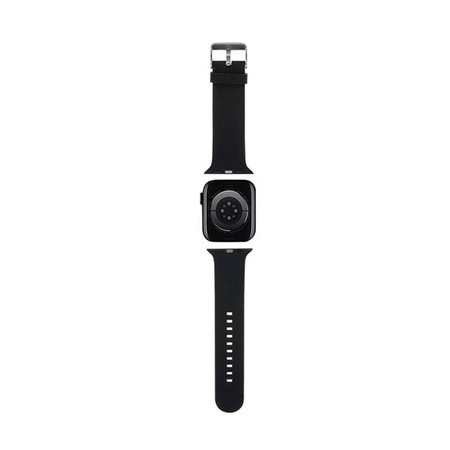 Karl Lagerfeld 3D Rubber Choupette Head NFT - Pasek do Apple Watch 42/44/45/49 mm (czarny) (KLAWLSLCNK)