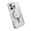 Speck Presidio Perfect-Clear Grip ClickLock & MagSafe - Etui iPhone 16 Pro (Clear / Chrome Finish / Serene Silver) (150704-3199)