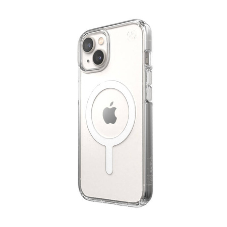 Speck Presidio Perfect-Clear + MagSafe - Etui iPhone 14 / iPhone 13 z powłoką MICROBAN (Clear) (150061-5085)