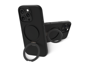 dbramante1928 Iceland Ultra D3O MS Kick - obudowa ochronna z podstawką do iPhone 16 Pro kompatybilna z MagSafe - czarny (IUK1BL006296)