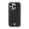 BMW Leather Seats Pattern - Etui iPhone 15 Pro Max (czarny) (BMHCP15X22RPSK)