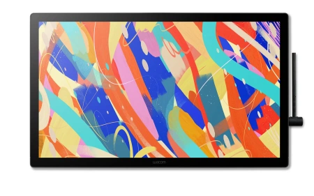 Wacom Cintiq 24 - tablet ekranowy do profesjonalnych zastosowań graficznych, piórko Pro Pen 3E, rozdzielczość Full HD (2025) (DTK246K0B)