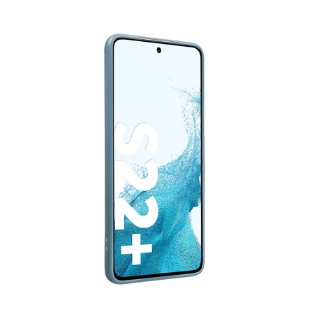 Crong Color Cover - Etui Samsung Galaxy S22+ (niebieski) (CRG-COLR-SGS22P-SBL)