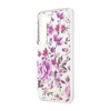 Guess Flower Collection - Etui Samsung Galaxy S23 (biały) (GUHCS23SHCFWST)