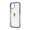 Ferrari Outline Magsafe - Etui iPhone 14 (Przezroczysty) (FEHMP14SURKT)