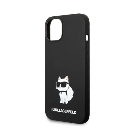 Karl Lagerfeld Silicone NFT Choupette - Etui iPhone 14 Plus (czarny) (KLHCP14MSNCHBCK)