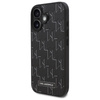 Karl Lagerfeld Hot Stamp MagSafe - Etui iPhone 16 (czarny) (KLHMP16SPKHPORPK)