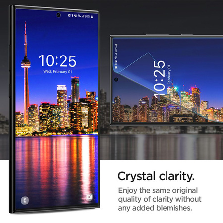 Spigen Neo Flex 2-Pack - Folia ochronna 2 szt. do Samsung Galaxy S24 Ultra (Przezroczysty) (AFL07494)