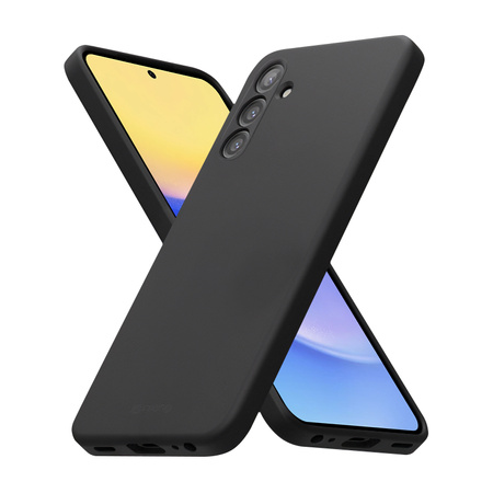 Crong Color Cover - Etui Samsung Galaxy A15 5G (czarny) (CRGCOLRSGA15BLK)