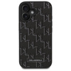 Karl Lagerfeld Hot Stamp MagSafe - Etui iPhone 16 (czarny) (KLHMP16SPKHPORPK)