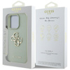 Guess Grained Big 4G Logo Small Classic Logo - Etui do iPhone 16 Pro Max (zielony) (GUHCP16XPGT4MBN)