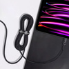 Crong Armor Link - Kabel 100W PD 5A USB-C do USB-C 120cm (czarny) (CRG-AL120USCC-BLK)