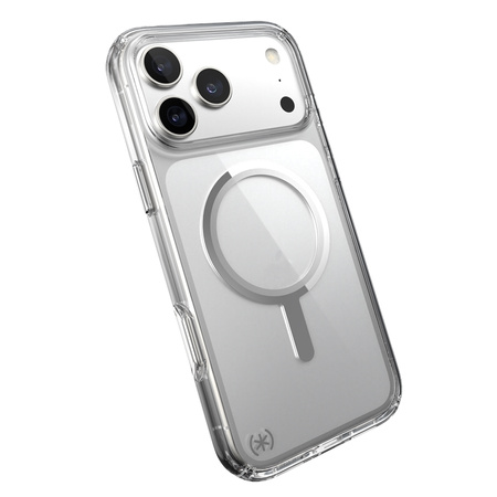 Speck Presidio Perfect Clear MagSafe - Etui iPhone 17 Pro Max (Clear / Silver) (150981-3240)