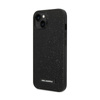Karl Lagerfeld Glitter Plaque Logo - Etui iPhone 14 Plus (czarny) (KLHCP14MG2ELK)
