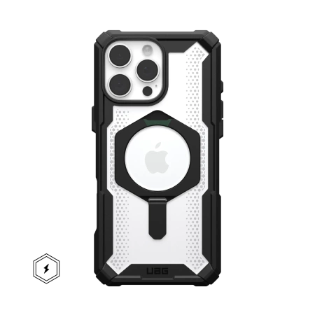 UAG Plasma XTE Magsafe - obudowa ochronna do iPhone 16 Pro kompatybilna z MagSafe czarny/przezroczysty (11447411404G)