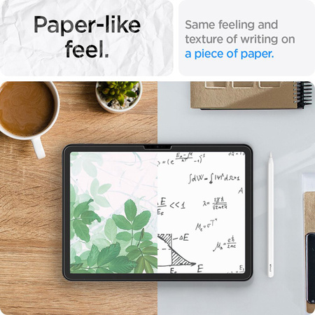 Spigen Paper Touch - Szkło hartowane do iPad Air 11" (M2, 2024) (Matte Clear) (AGL07799)