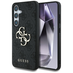 Guess Big 4G Logo Classic Logo - Etui do Samsung Galaxy S25 (czarny) (GUHCS25S4GMGGR)