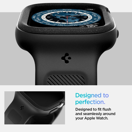 Spigen Vault Pro - Pasek z obudową do Apple Watch 10 42 mm (Matte Black) (ACS09390)