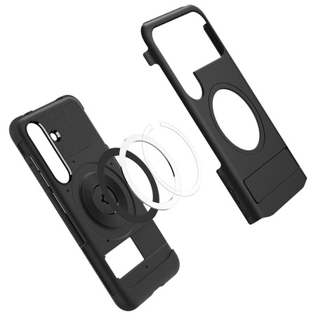 Spigen Slim Armor MagSafe - Etui do Samsung Galaxy S25 (Czarny) (ACS08920)