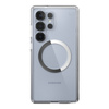 Speck Presidio Perfect-Clear Magnet - Etui Samsung Galaxy S25 Ultra MagSafe (Clear / Chrome Finish / Serene Silver) (150897-3199)
