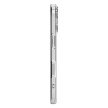 Spigen Liquid Crystal Mag MagSafe - Etui do iPhone 17 (Clear/White) (ACS10397)