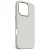 Decoded AntiMicrobial Silicone Backcover - silikonowa obudowa ochronna do iPhone 16 Pro kompatybilna z MagSafe (stone gray) (D25IPO16PBCS9SY)