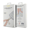 Guess Universal Big Hand Strap Acrylic 4G Charm - Uniwersalny pasek do telefonu (Różowy) (GUOUCBMC4MP)