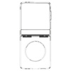 Spigen Ultra Hybrid Pro Mag MagSafe - Etui do Samsung Galaxy Z Flip 7 (Clear/White) (ACS09559)