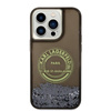 Karl Lagerfeld Liquid Glitter Round RSG Logo Case - Etui iPhone 14 Pro (czarny) (KLHCP14LLCRSGRK)