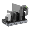 Unitek Stacja ładująca 3 x USB-A 20W, 3 x USB-C PD 60W, 80W - czarny (P1207B)