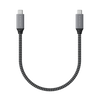 Satechi Kabel USB4-C - USB-C 25 cm 100W 40Gbps - gwiezdna szarość (ST-U4C25M)