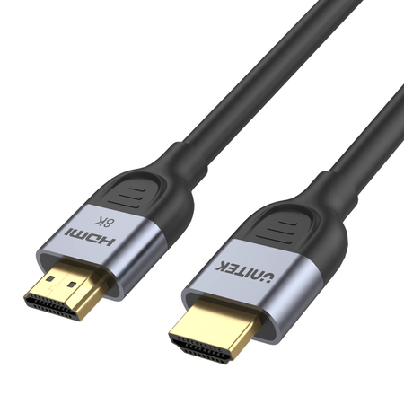 Unitek Kabel HDMI 2.1 8K 60Hz, czarny, 1,5m (C11086GY01-1.5M)