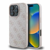 Guess 4G Classic - Etui iPhone 16 Pro (różowy) (GUHCP16LG4GFPI)